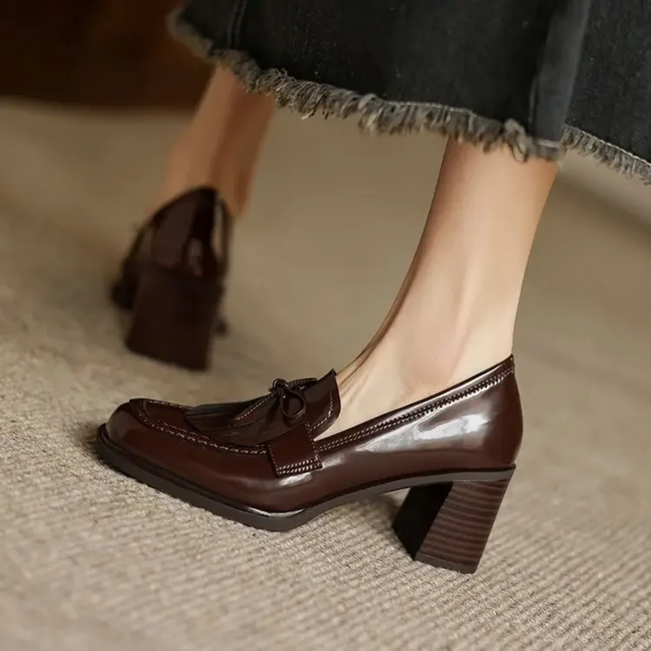 Dorothy - Stijlvolle loafers hakken