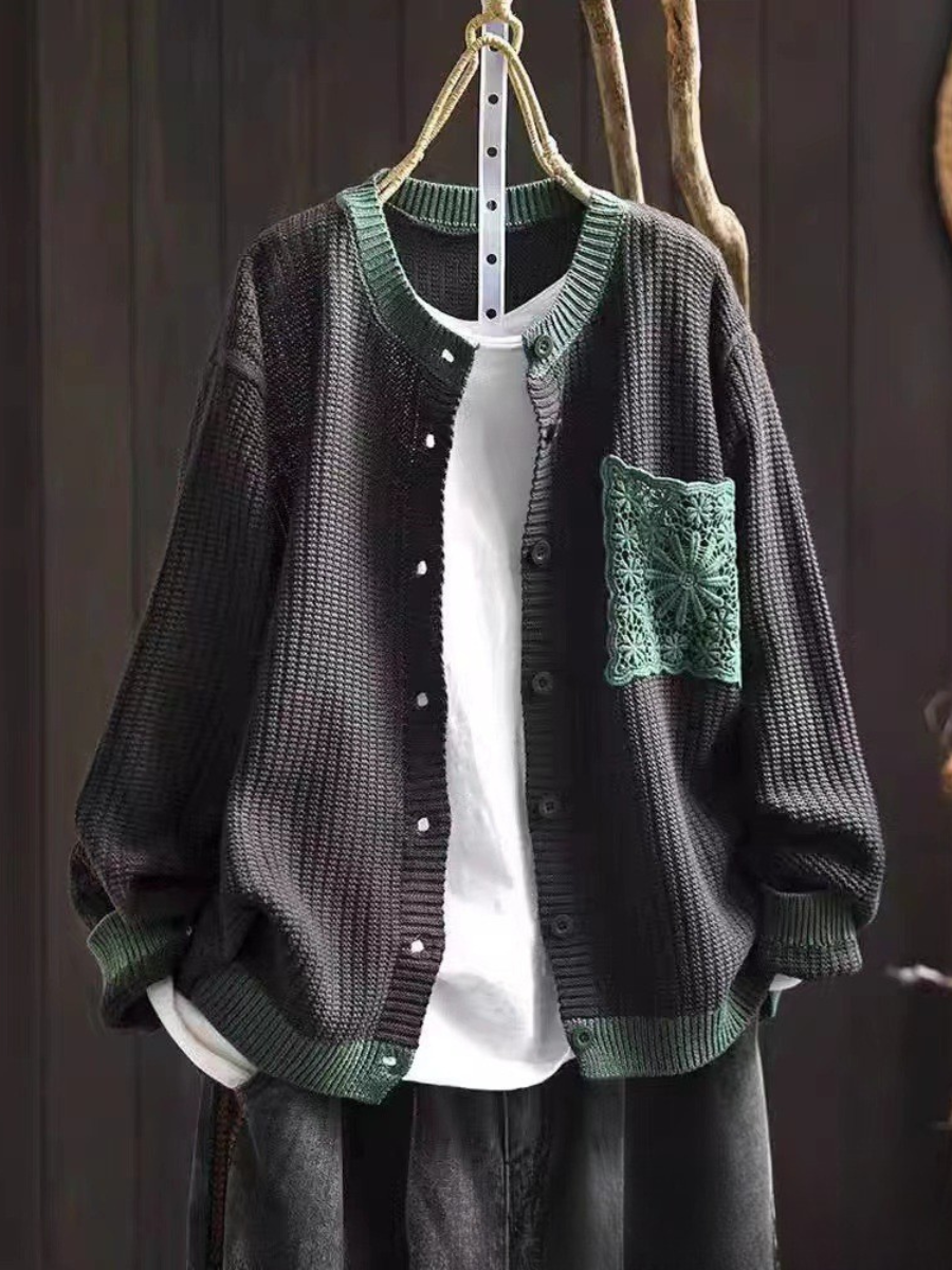 Aveline | Cardigan met verfijnd detail en knoopsluiting