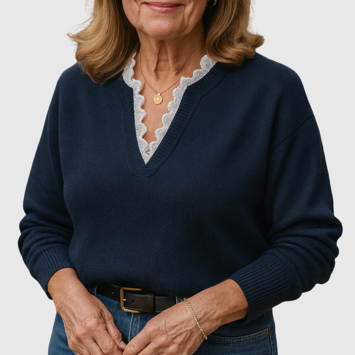 Karin | Fijngebreide trui