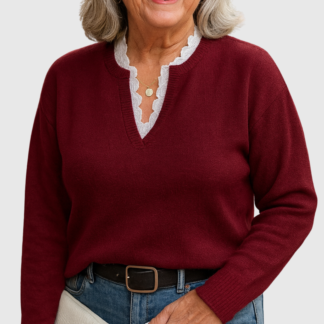 Karin | Fijngebreide trui