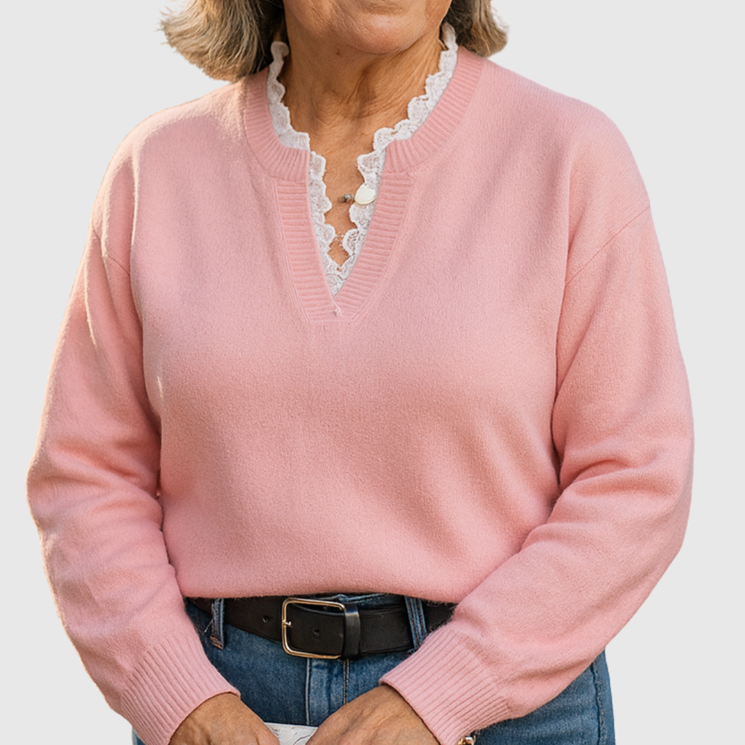 Karin | Fijngebreide trui