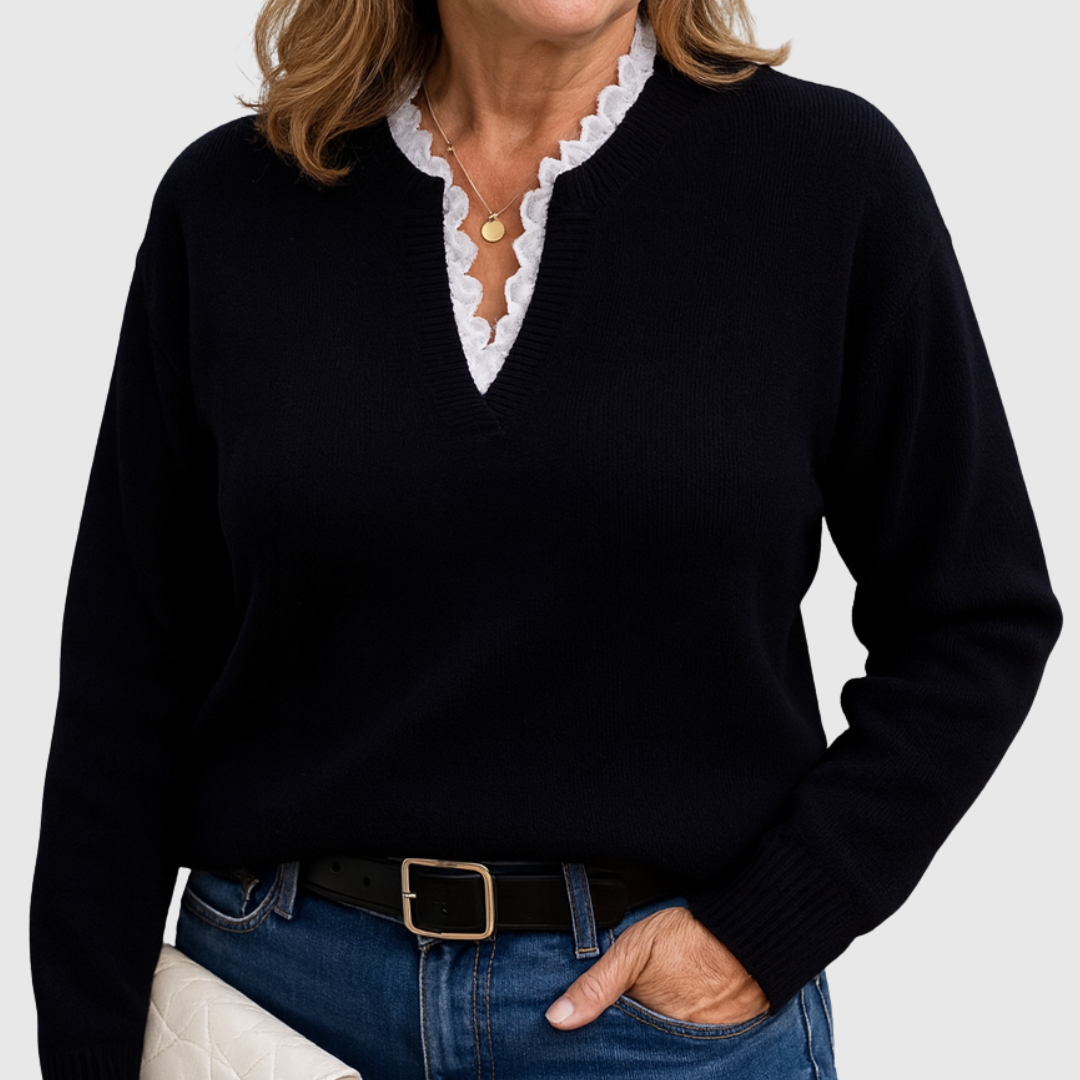 Karin | Fijngebreide trui