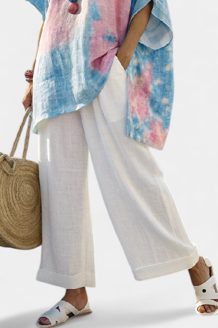 Vantrè | Zachte aquarel linnen set