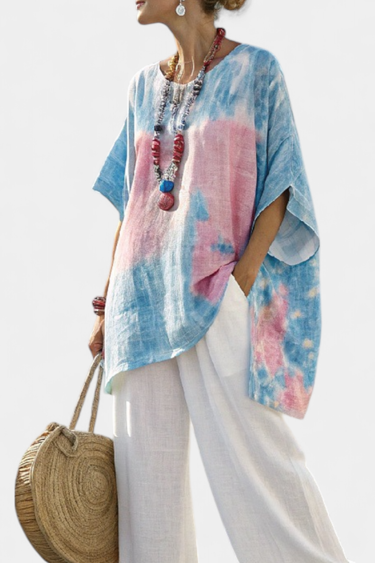 Vantrè | Zachte aquarel linnen set