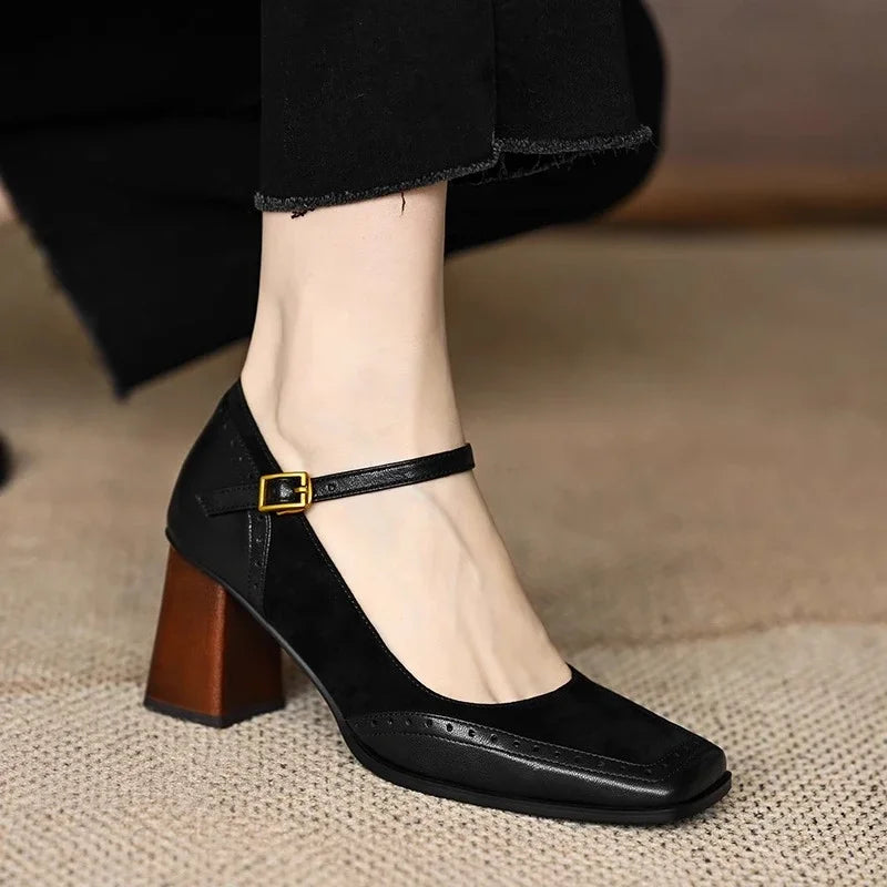 Florence - Klassieke Pumps met Vintage Charme