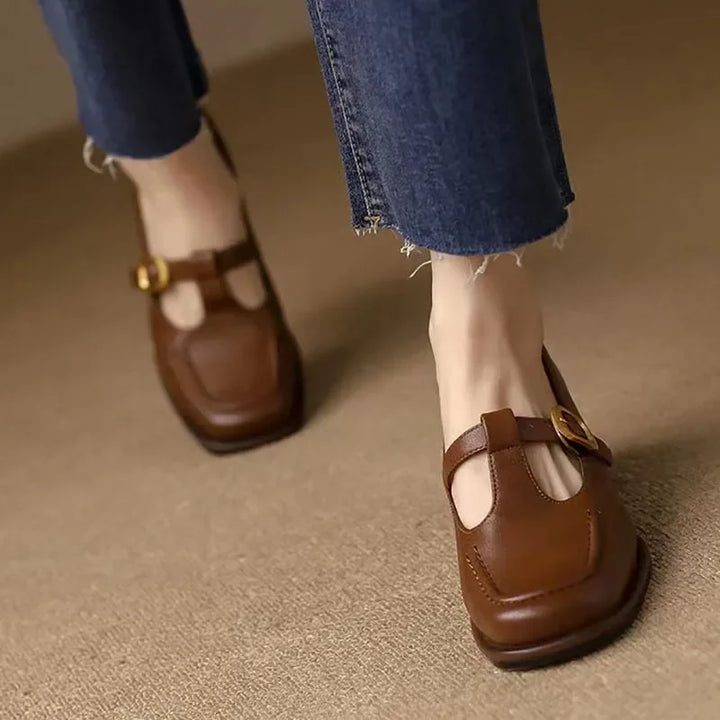 Ysolenne - Vintage Elegante T-Bandschoenen