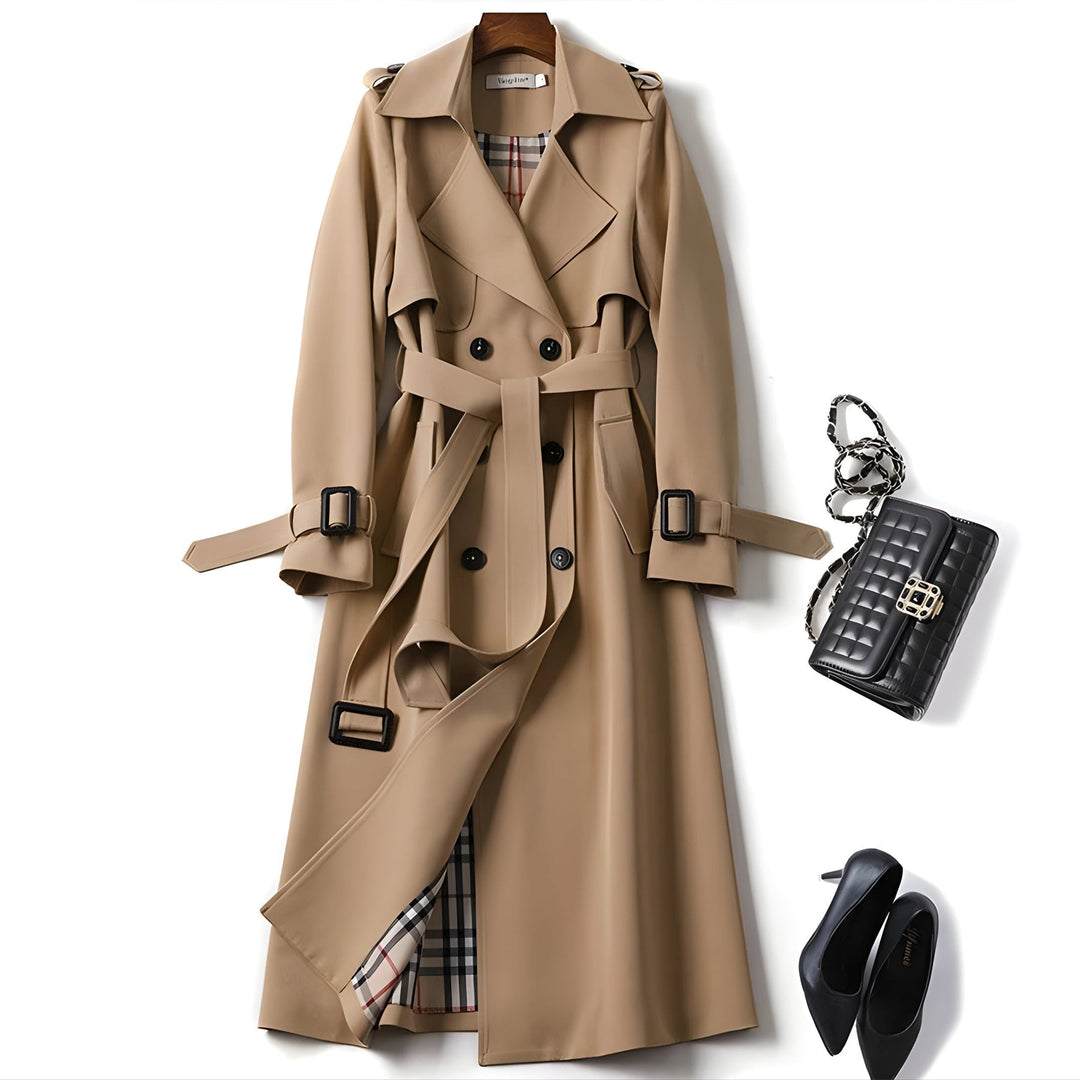 Jade | Klassieke trenchcoat met ceintuur