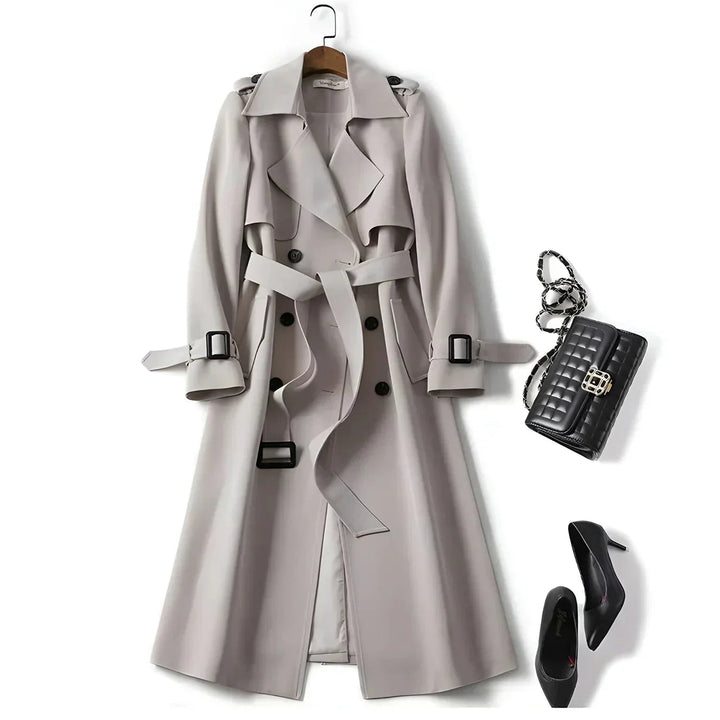 Jade | Klassieke trenchcoat met ceintuur