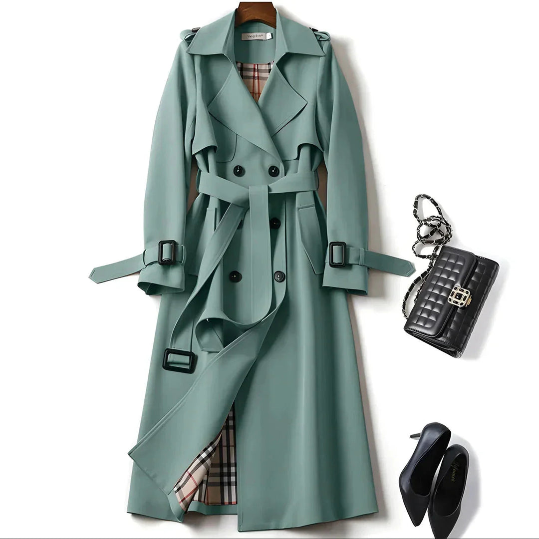 Jade | Klassieke trenchcoat met ceintuur